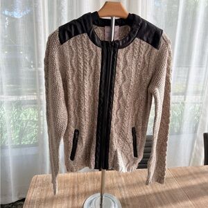 Romeo & Juliet Couture Cable Knit Sweater Jacket – NWT